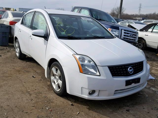 3N1AB61E39L624342 - 2009 NISSAN SENTRA 2.0 WHITE photo 1