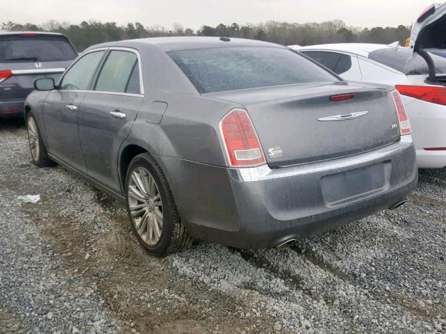 2C3CA5CG5BH593096 - 2011 CHRYSLER 300 LIMITE GRAY photo 3