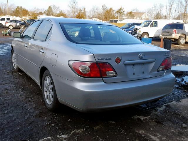 JTHBF30G630109913 - 2003 LEXUS ES 300 SILVER photo 3