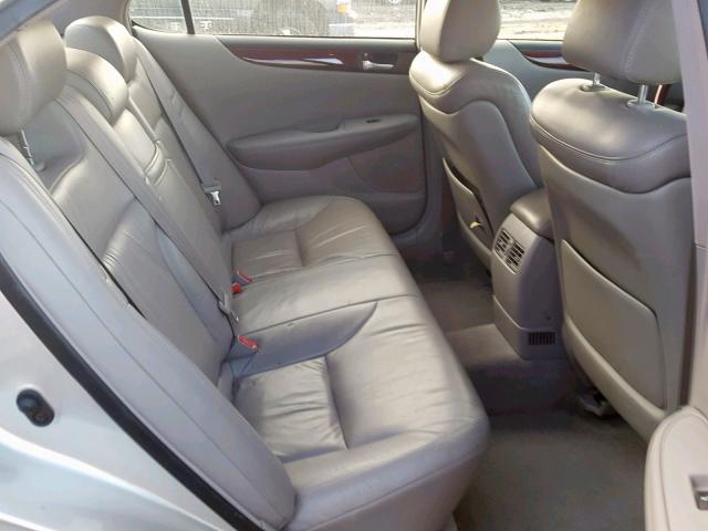 JTHBF30G630109913 - 2003 LEXUS ES 300 SILVER photo 6