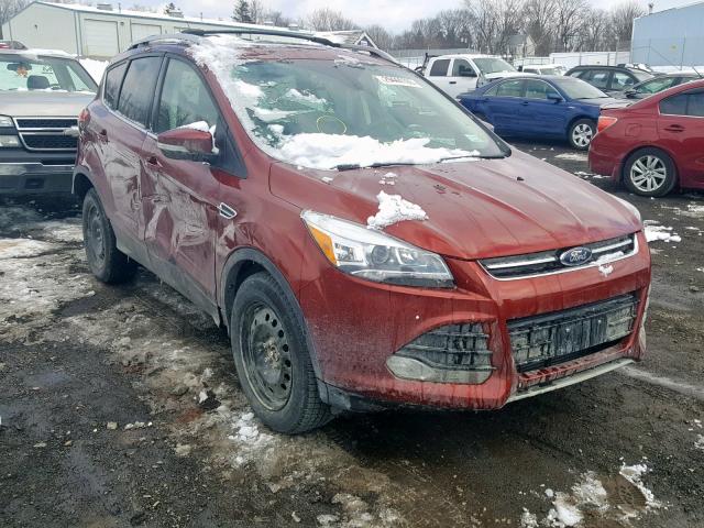 1FMCU9J9XFUC21203 - 2015 FORD ESCAPE TIT RED photo 1