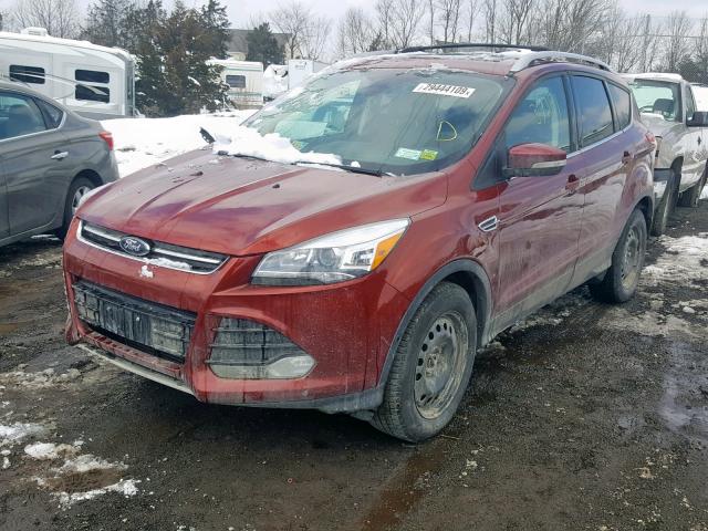 1FMCU9J9XFUC21203 - 2015 FORD ESCAPE TIT RED photo 2