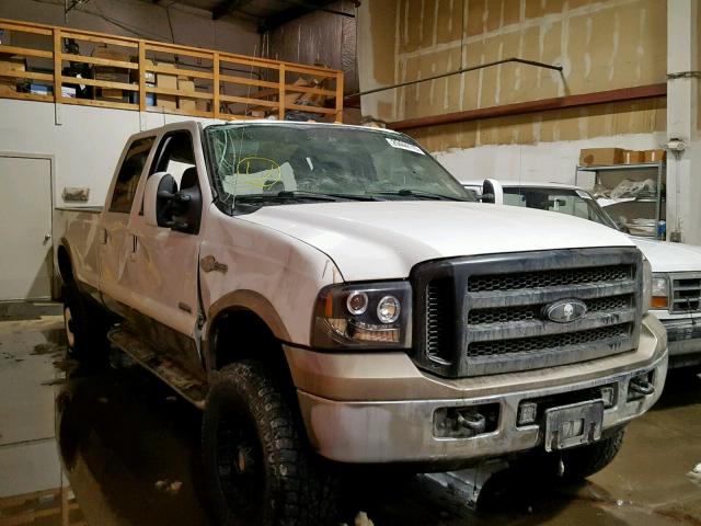 1FTWW31P35EB92708 - 2005 FORD F350 SRW S WHITE photo 1