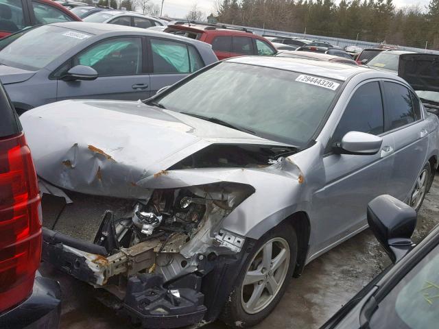 1HGCP2F82AA802399 - 2010 HONDA ACCORD EXL SILVER photo 2