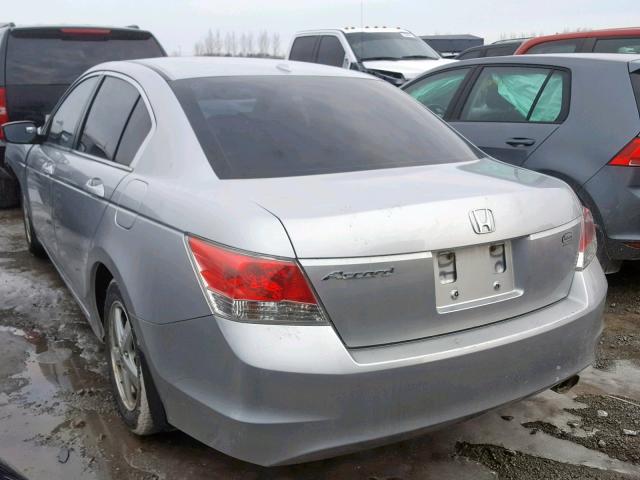 1HGCP2F82AA802399 - 2010 HONDA ACCORD EXL SILVER photo 3