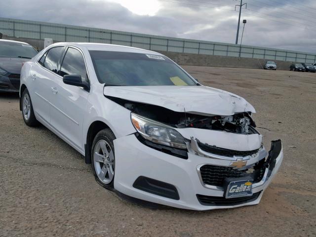 1G11B5SL7FF189408 - 2015 CHEVROLET MALIBU LS WHITE photo 1