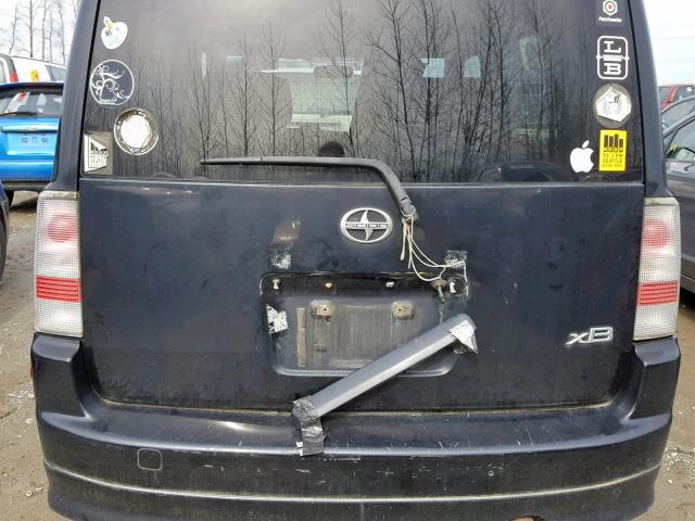 JTLKT334564056991 - 2006 TOYOTA SCION XB 黑色 照片 10