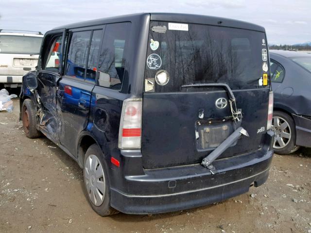 JTLKT334564056991 - 2006 TOYOTA SCION XB 黑色 照片 3