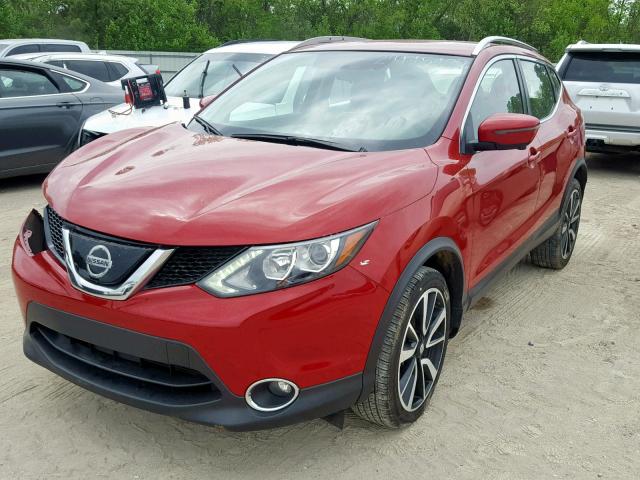 JN1BJ1CR8JW285229 - 2018 NISSAN ROGUE SPOR RED photo 2