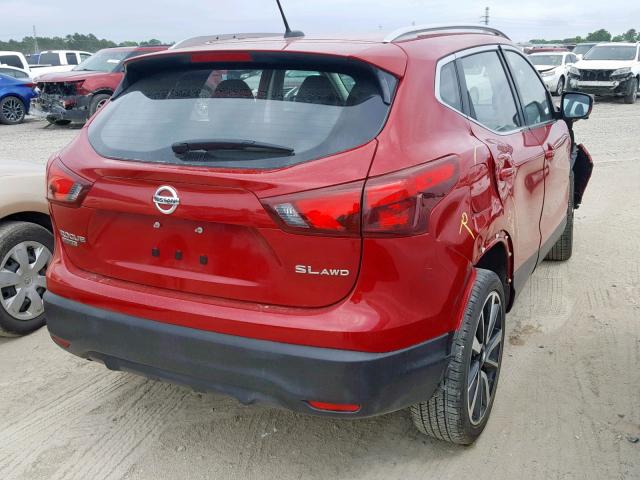 JN1BJ1CR8JW285229 - 2018 NISSAN ROGUE SPOR RED photo 4