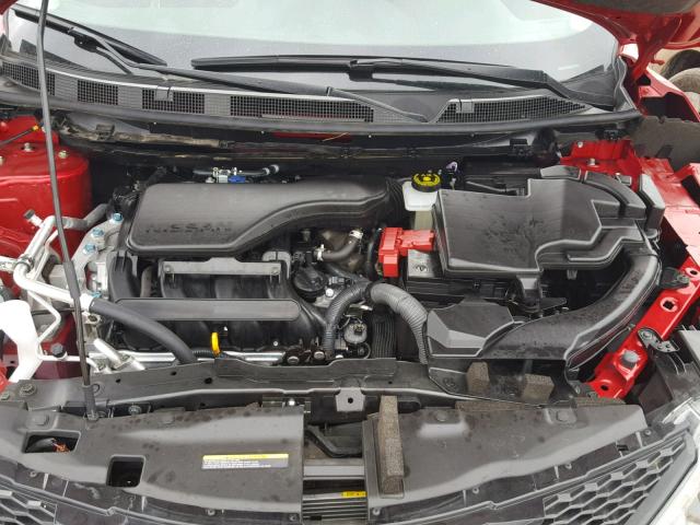 JN1BJ1CR8JW285229 - 2018 NISSAN ROGUE SPOR RED photo 7