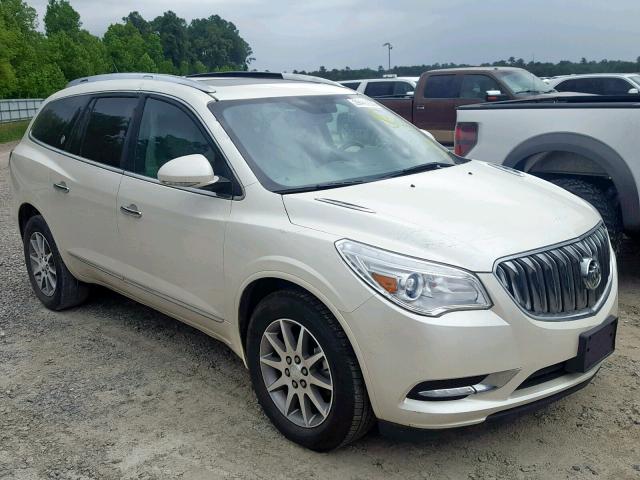 5GAKRBKD8FJ297176 - 2015 BUICK ENCLAVE WHITE photo 1