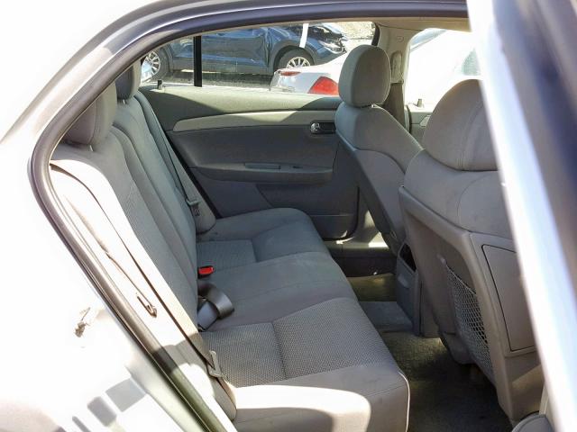 1G1ZH57B194197537 - 2009 CHEVROLET MALIBU 1LT 银色 照片 6