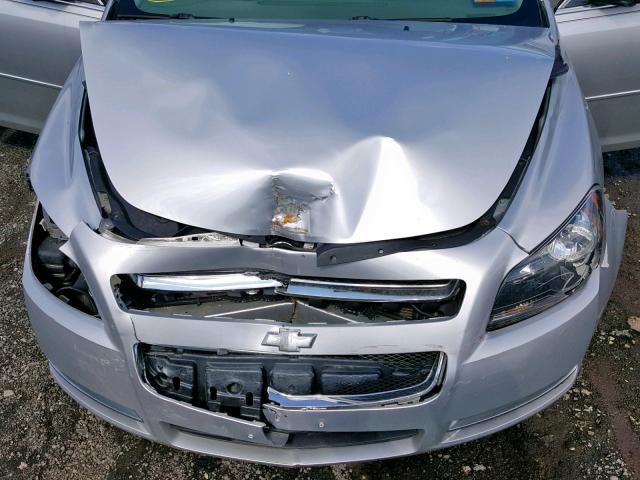 1G1ZH57B194197537 - 2009 CHEVROLET MALIBU 1LT 银色 照片 7
