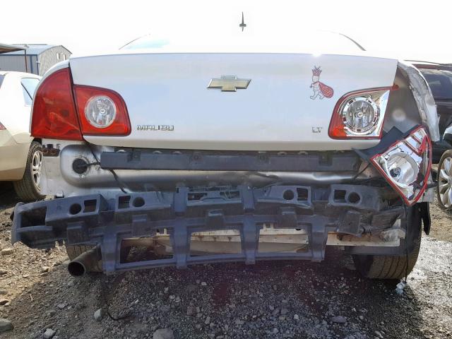 1G1ZH57B194197537 - 2009 CHEVROLET MALIBU 1LT 银色 照片 9