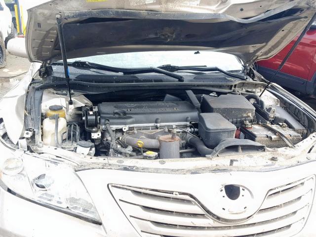 4T4BE46K17R002886 - 2007 TOYOTA CAMRY NEW TAN photo 7