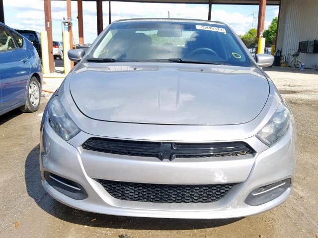 1C3CDFBB3GD538282 - 2016 DODGE DART SXT GRAY photo 10