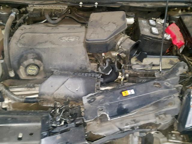 2FMDK4KCXEBA78491 - 2014 FORD EDGE LIMIT GRAY photo 7