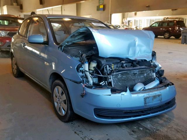 KMHCM3AC3AU175442 - 2010 HYUNDAI ACCENT BLU BLUE photo 1