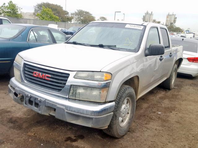 1GTCS136868247760 - 2006 GMC CANYON GRAY photo 2