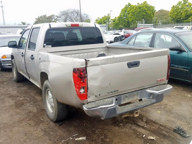 1GTCS136868247760 - 2006 GMC CANYON GRAY photo 3