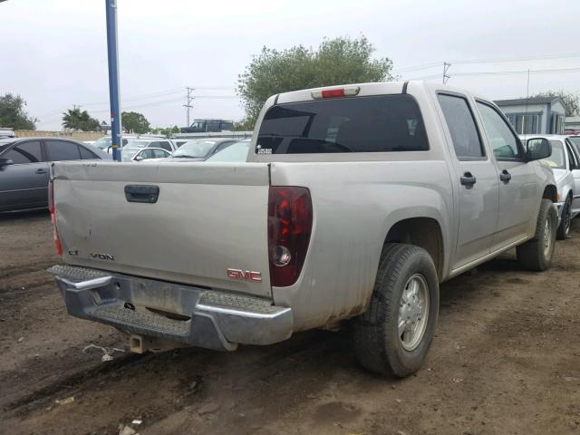 1GTCS136868247760 - 2006 GMC CANYON GRAY photo 4