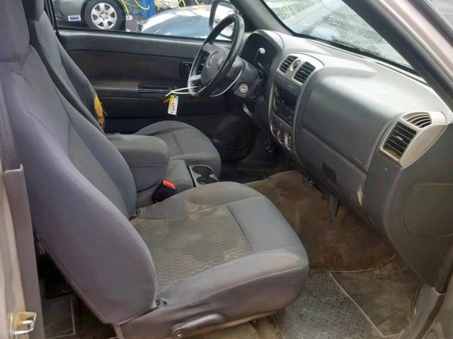 1GTCS136868247760 - 2006 GMC CANYON GRAY photo 5