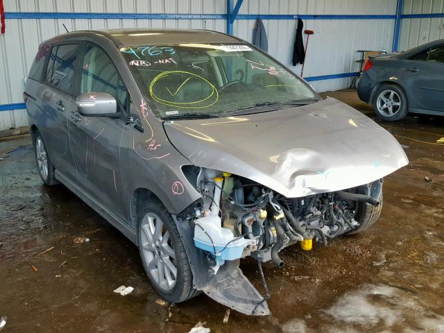 JM1CW2DL0D0154693 - 2013 MAZDA 5 SILVER photo 1