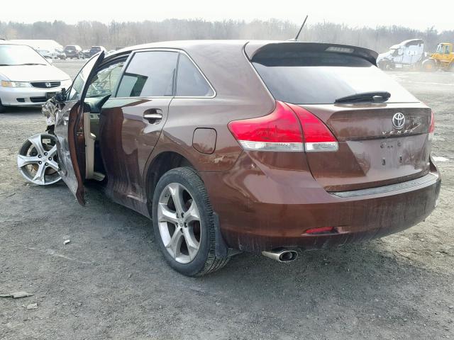 4T3BK3BB5AU041496 - 2010 TOYOTA VENZA BASE BROWN photo 3