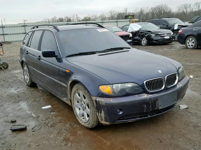 WBAAX13443PJ00356 - 2003 BMW 325 IT BLUE photo 1