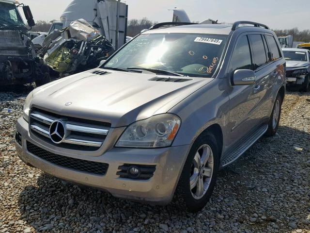 4JGBF71E08A395938 - 2008 MERCEDES-BENZ GL 450 4MA GOLD photo 2