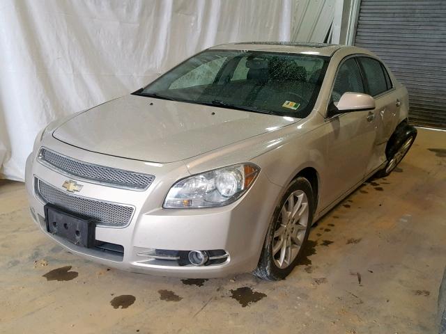 1G1ZE5E76AF205518 - 2010 CHEVROLET MALIBU LTZ ვერცხლისფერი ფოტო 2