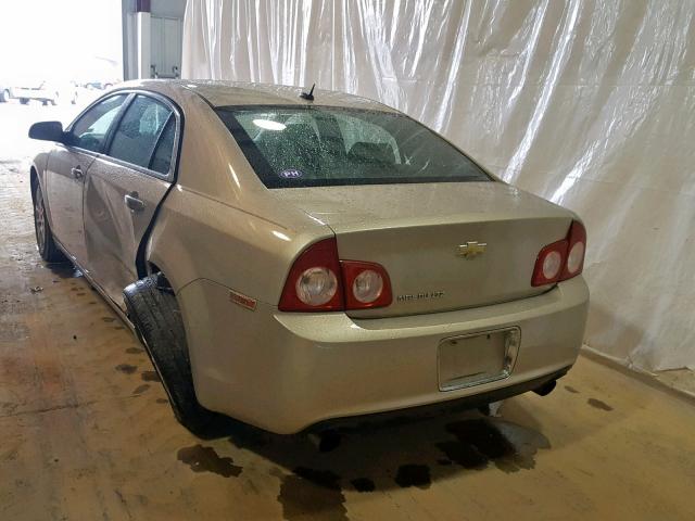 1G1ZE5E76AF205518 - 2010 CHEVROLET MALIBU LTZ ვერცხლისფერი ფოტო 3