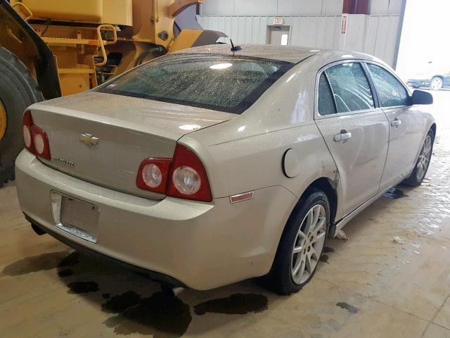 1G1ZE5E76AF205518 - 2010 CHEVROLET MALIBU LTZ ვერცხლისფერი ფოტო 4