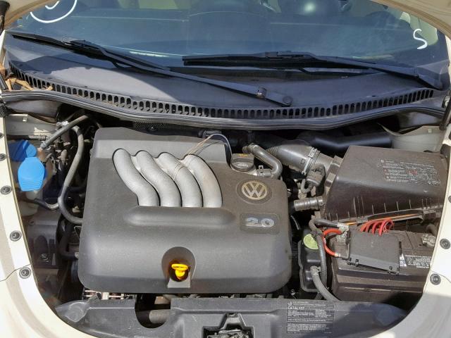 3VWCM31Y05M369160 - 2005 VOLKSWAGEN NEW BEETLE Krem foto 7