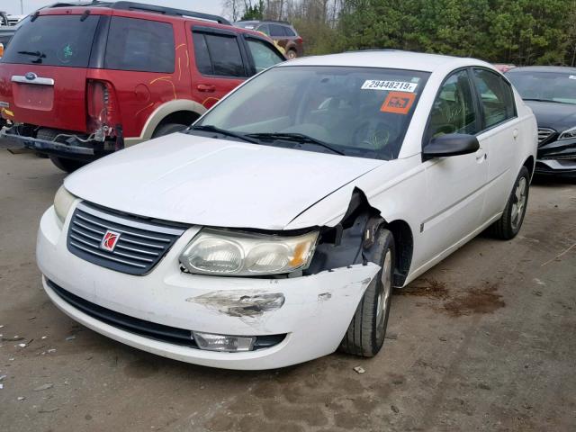 1G8AL55F86Z107642 - 2006 SATURN ION LEVEL WHITE photo 2