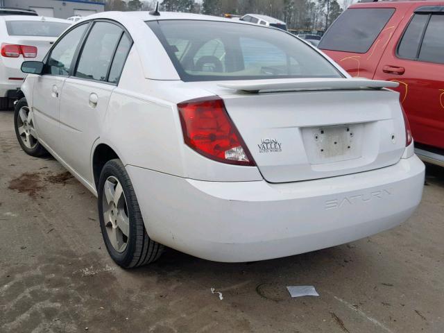 1G8AL55F86Z107642 - 2006 SATURN ION LEVEL WHITE photo 3
