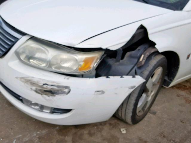 1G8AL55F86Z107642 - 2006 SATURN ION LEVEL WHITE photo 9