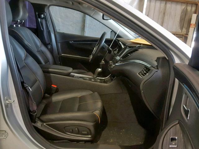 2G1145S38G9176008 - 2016 CHEVROLET IMPALA LTZ SILVER photo 5