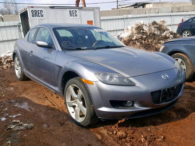 JM1FE17N540128467 - 2004 MAZDA RX8 GRAY photo 1