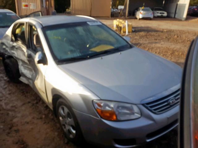 KNAFE121785536544 - 2008 KIA SPECTRA EX SILVER photo 1