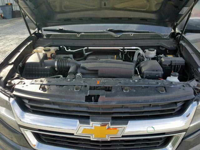 1GCGSBEAXG1352464 - 2016 CHEVROLET COLORADO CHARCOAL photo 7