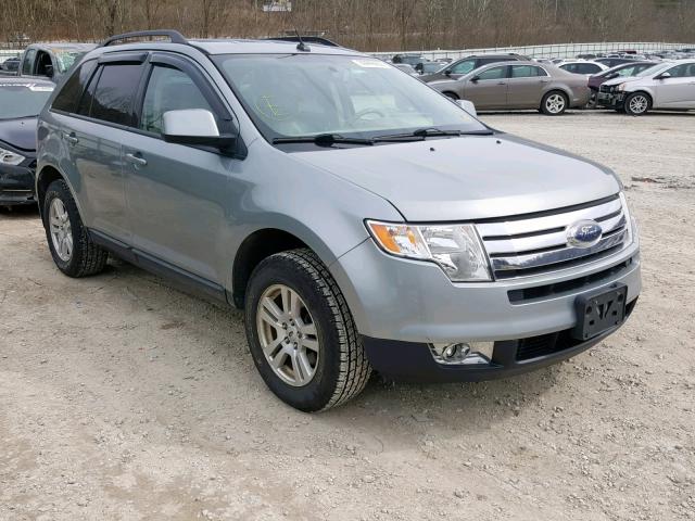 2FMDK48C37BB66339 - 2007 FORD EDGE SEL SILVER photo 1