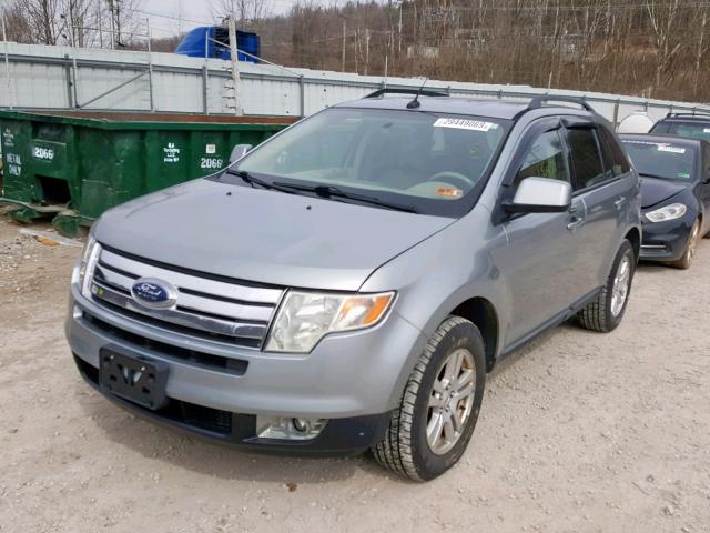 2FMDK48C37BB66339 - 2007 FORD EDGE SEL SILVER photo 2