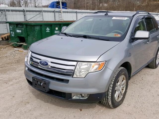 2FMDK48C37BB66339 - 2007 FORD EDGE SEL SILVER photo 9