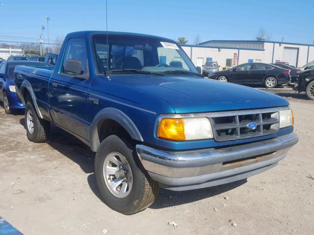 1FTCR11U9RTB14889 - 1994 FORD RANGER GREEN photo 1