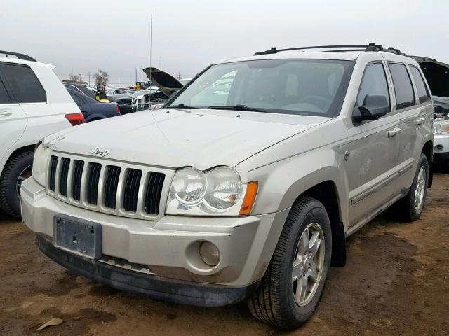 1J8HR48P47C551776 - 2007 JEEP GRAND CHER RED photo 2