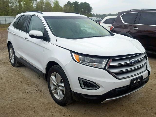 2FMPK3J87GBC66084 - 2016 FORD EDGE SEL WHITE photo 1