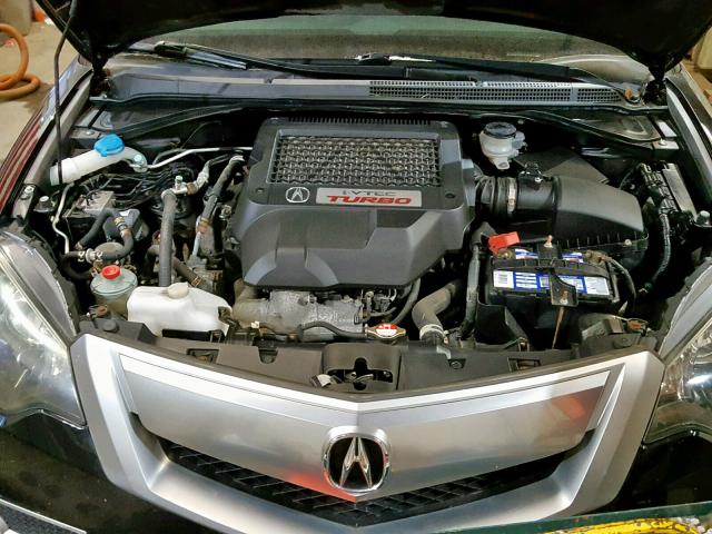 5J8TB1H26AA007972 - 2010 ACURA RDX BLACK photo 7