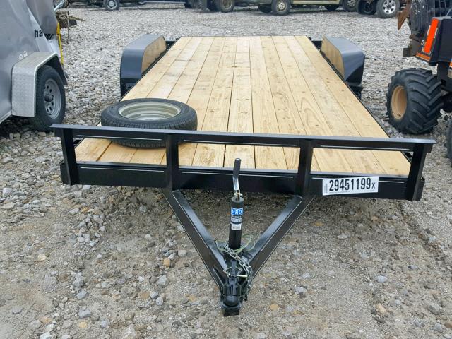 4RDT61X18J1227185 - 2018 UTILITY TRAILER BLACK photo 2